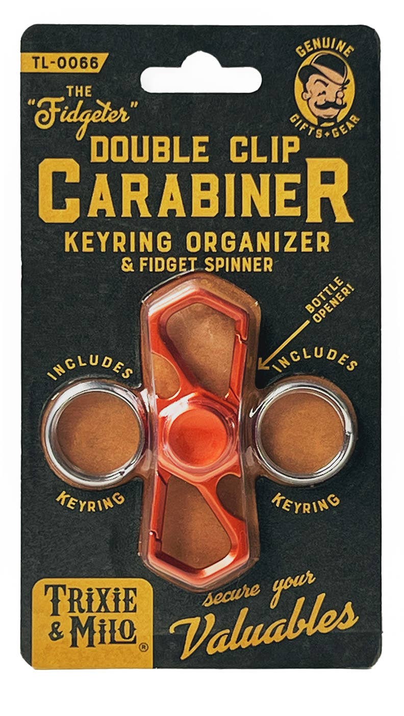 Fidgeter Carabiner – Fidget & Bottle Opener