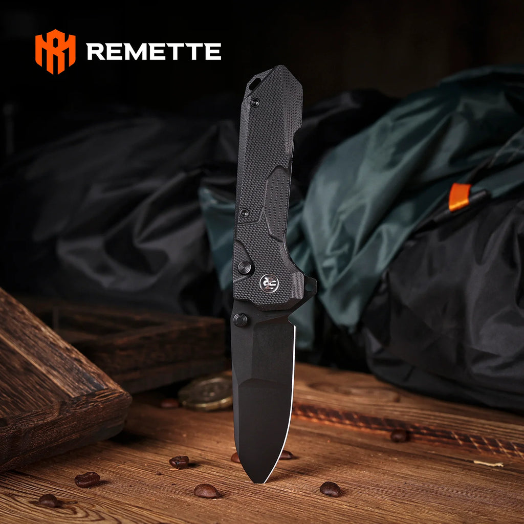 Remette RT-Cosmic: 14C28N Drop Point & Button-Liner Lock