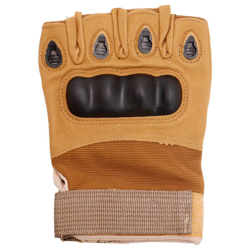 Tactical Half Finger Hard Knuckle Gloves