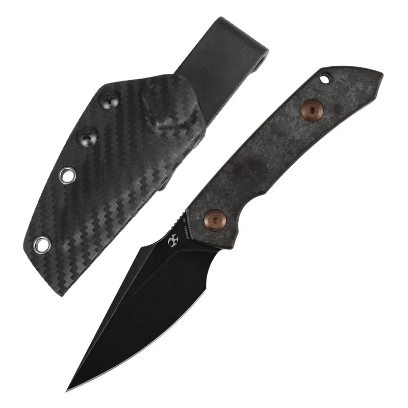 Kasept ~ Fenrir 'Fixy' ~ D2/G10/Micarta/Carbon Fiber