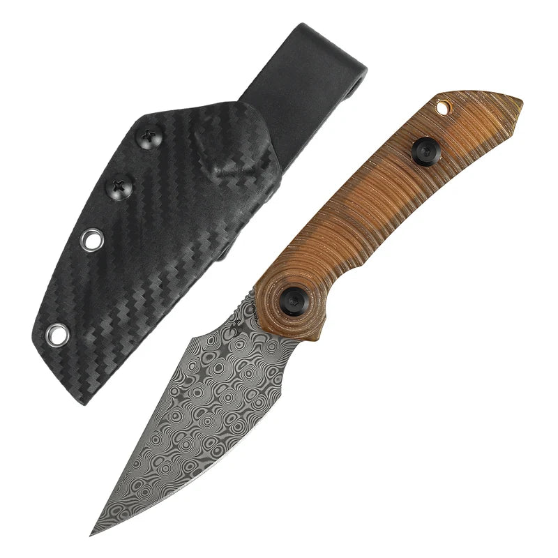 Kasept ~ Fenrir 'Fixy' ~ D2/G10/Micarta/Carbon Fiber