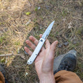 Gerber Affinity Frame Lock: 3.7" Drop-Point Steel & Machined Aluminum