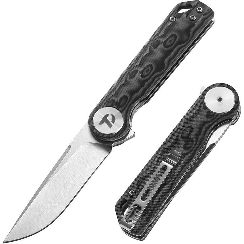 DreamTech D3897 Drop Point Folder – D2/Micarta