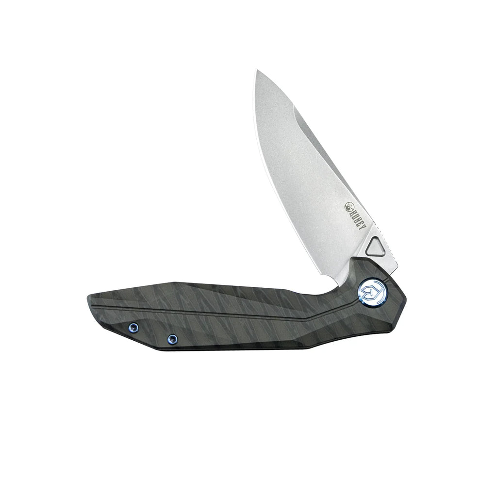 Kubey Nova Framelock (KB235): 3.66" 14C28N Steel & Titanium