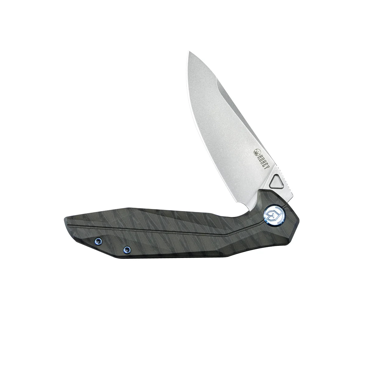 Kubey Nova Framelock (KB235): 3.66" 14C28N Steel & Titanium