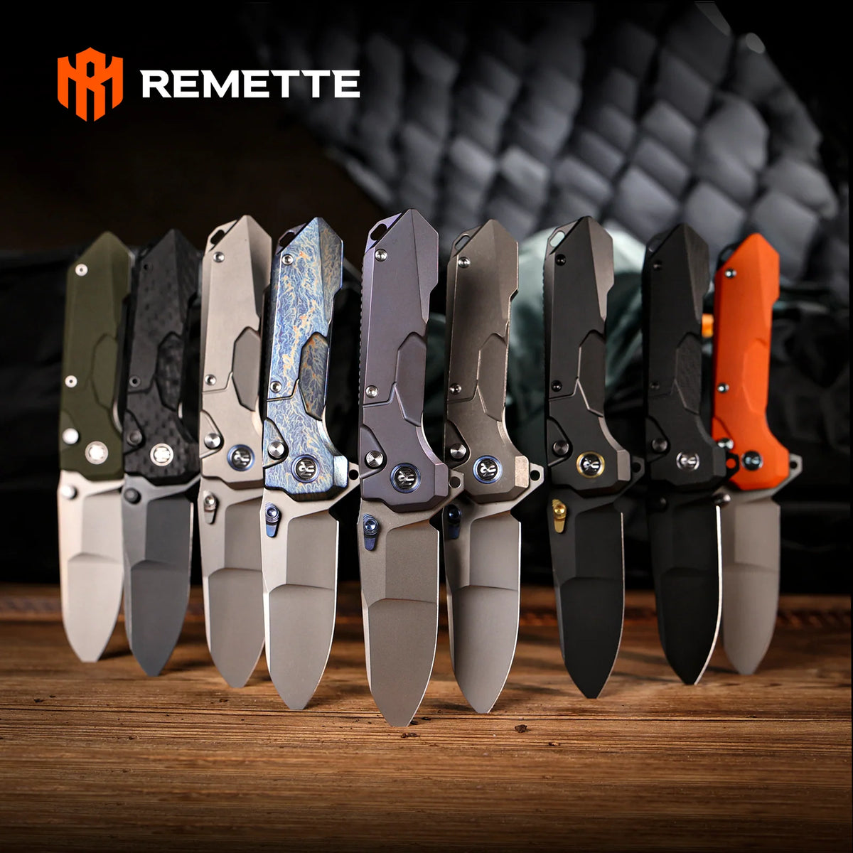 Remette RT-Cosmic: 14C28N Drop Point & Button-Liner Lock