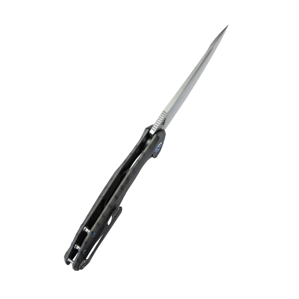 Kubey Nova Framelock (KB235): 3.66" 14C28N Steel & Titanium