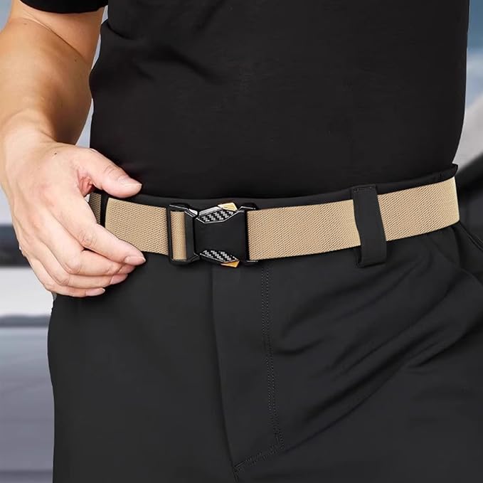 Tactical Nylon Belt for Men ~ Casual Belt ~ Quick Release ~ Outdoor Use