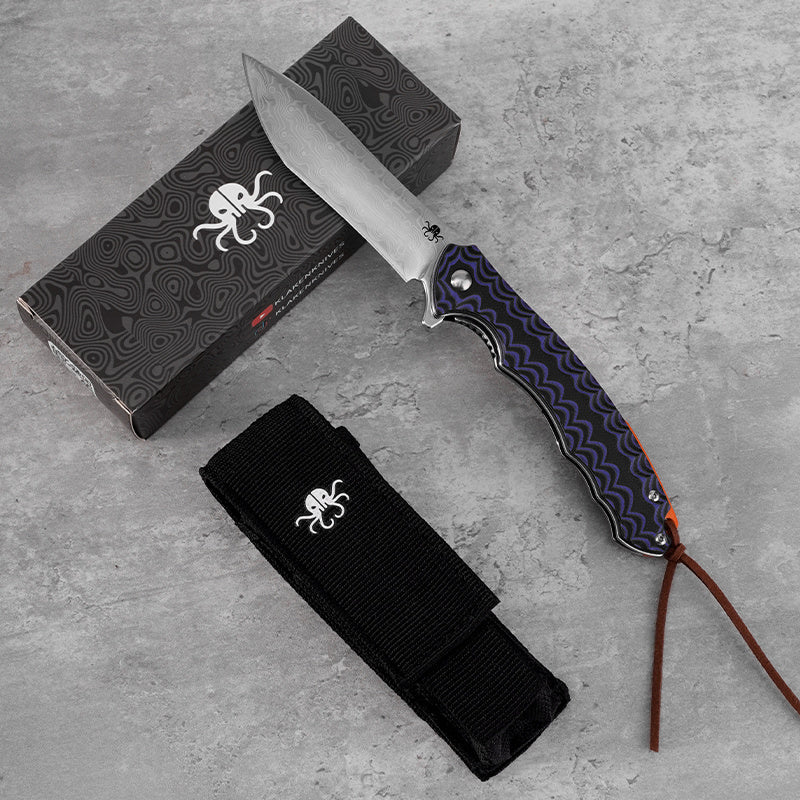 Klaken ~ Tidefall (J279): Damascus Steel & Exotic Hybrid