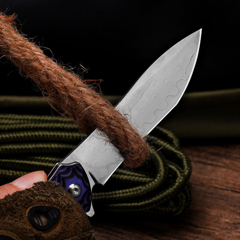 Klaken ~ Tidefall (J279): Damascus Steel & Exotic Hybrid