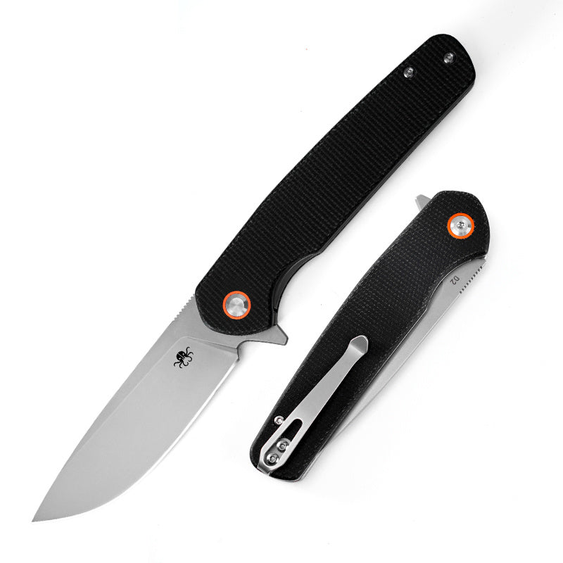 Klaken ~ Varek (J326): 3.35" D2 Steel & Micarta