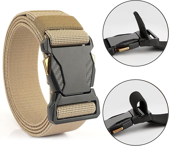 Tactical Nylon Belt for Men ~ Casual Belt ~ Quick Release ~ Outdoor Use