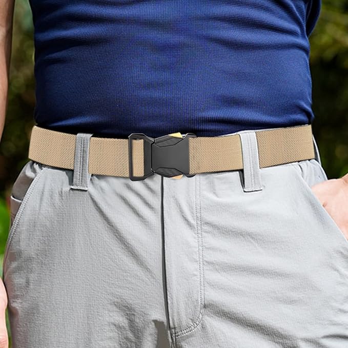 Tactical Nylon Belt for Men ~ Casual Belt ~ Quick Release ~ Outdoor Use