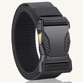 Tactical Nylon Belt for Men ~ Casual Belt ~ Quick Release ~ Outdoor Use