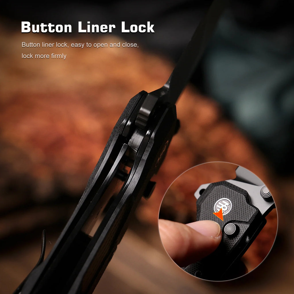 Remette RT-Cosmic: 14C28N Drop Point & Button-Liner Lock
