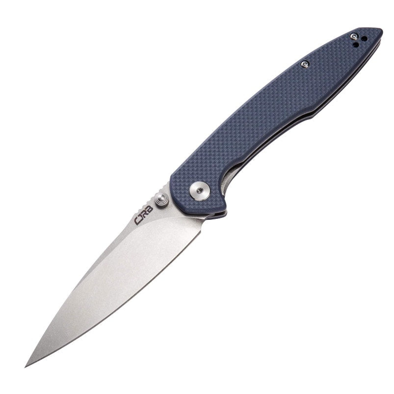 CJRB Cutlery Centros Folding Knife 3.54" D2 Stonewashed Drop Point Blade
