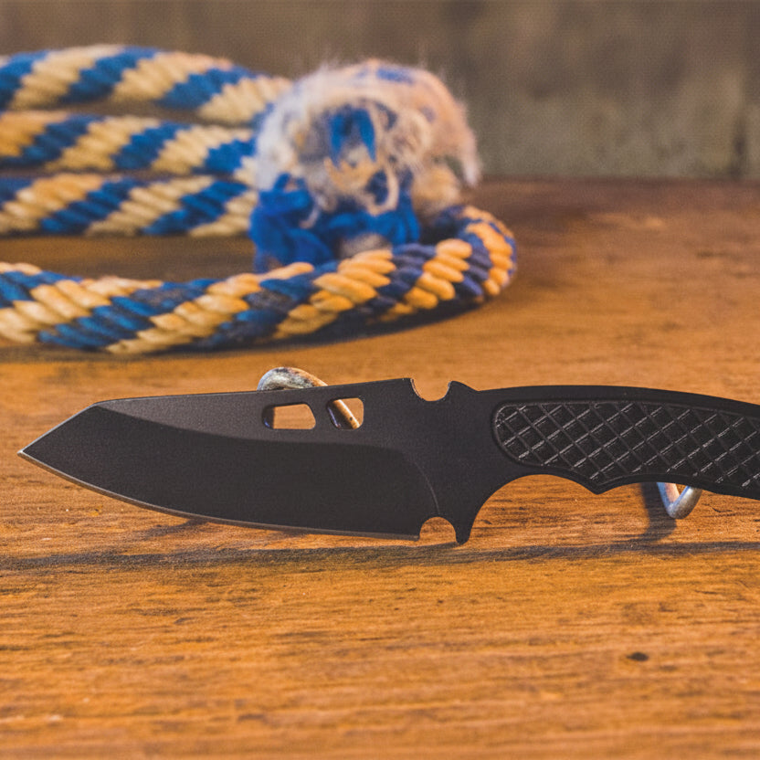 American Buffalo Knife & Tool Co ~ Neck Knife ~ 8cr13mov