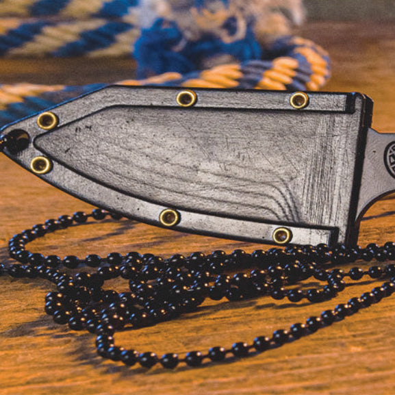American Buffalo Knife & Tool Co ~ Neck Knife ~ 8cr13mov