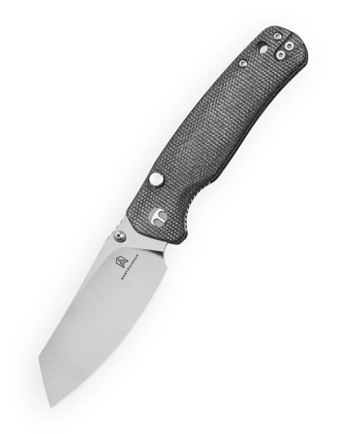 Bestechman Cicada's Wing ~ Button-Actuated Liner Lock Series: 3.15" High-Cobalt Steel