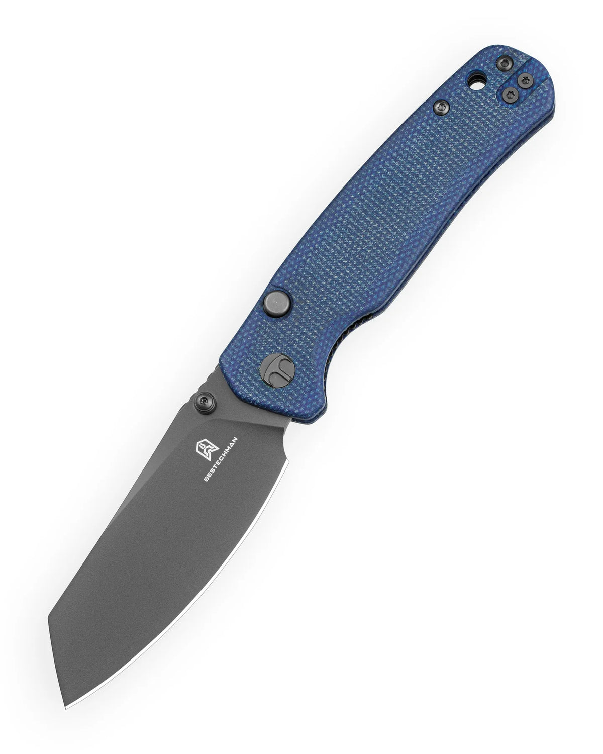 Bestechman Cicada's Wing ~ Button-Actuated Liner Lock Series: 3.15" High-Cobalt Steel