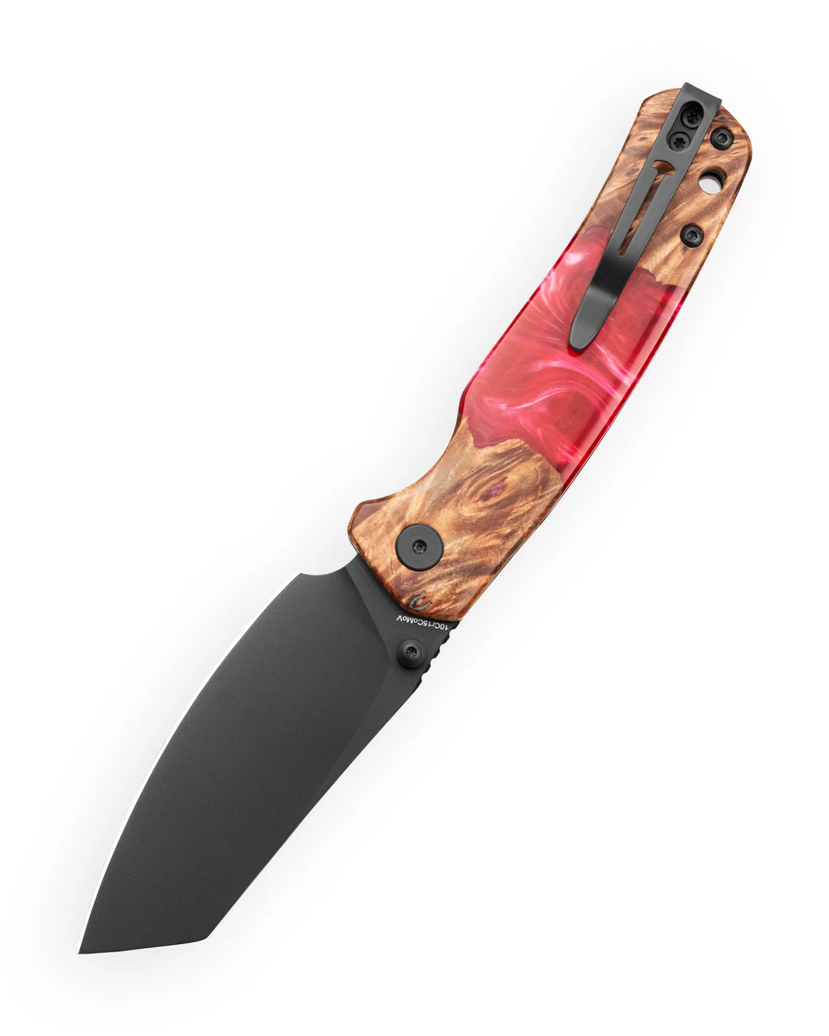 Bestechman Cicada's Wing ~ Button-Actuated Liner Lock Series: 3.15" High-Cobalt Steel