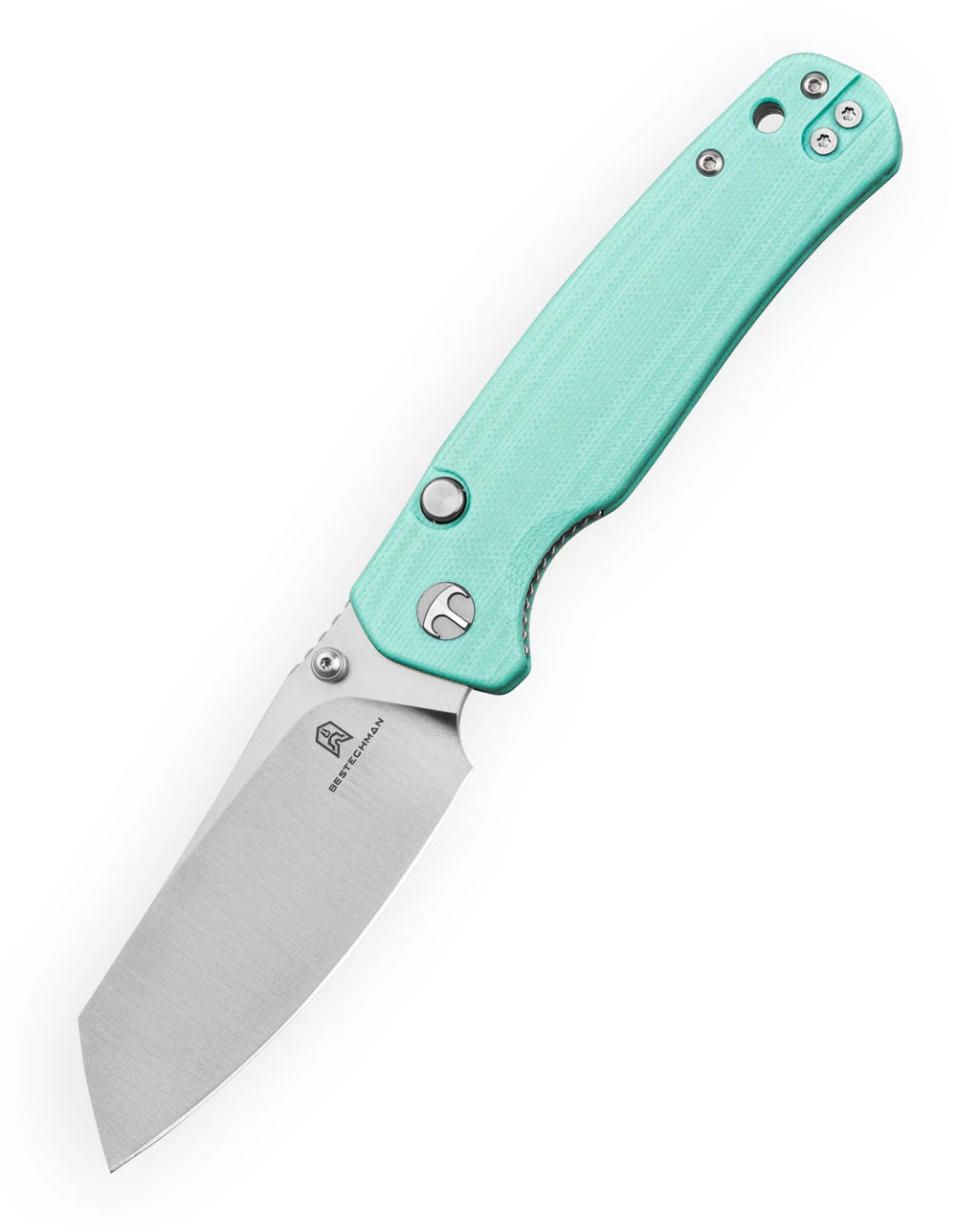 Bestechman Cicada's Wing ~ Button-Actuated Liner Lock Series: 3.15" High-Cobalt Steel