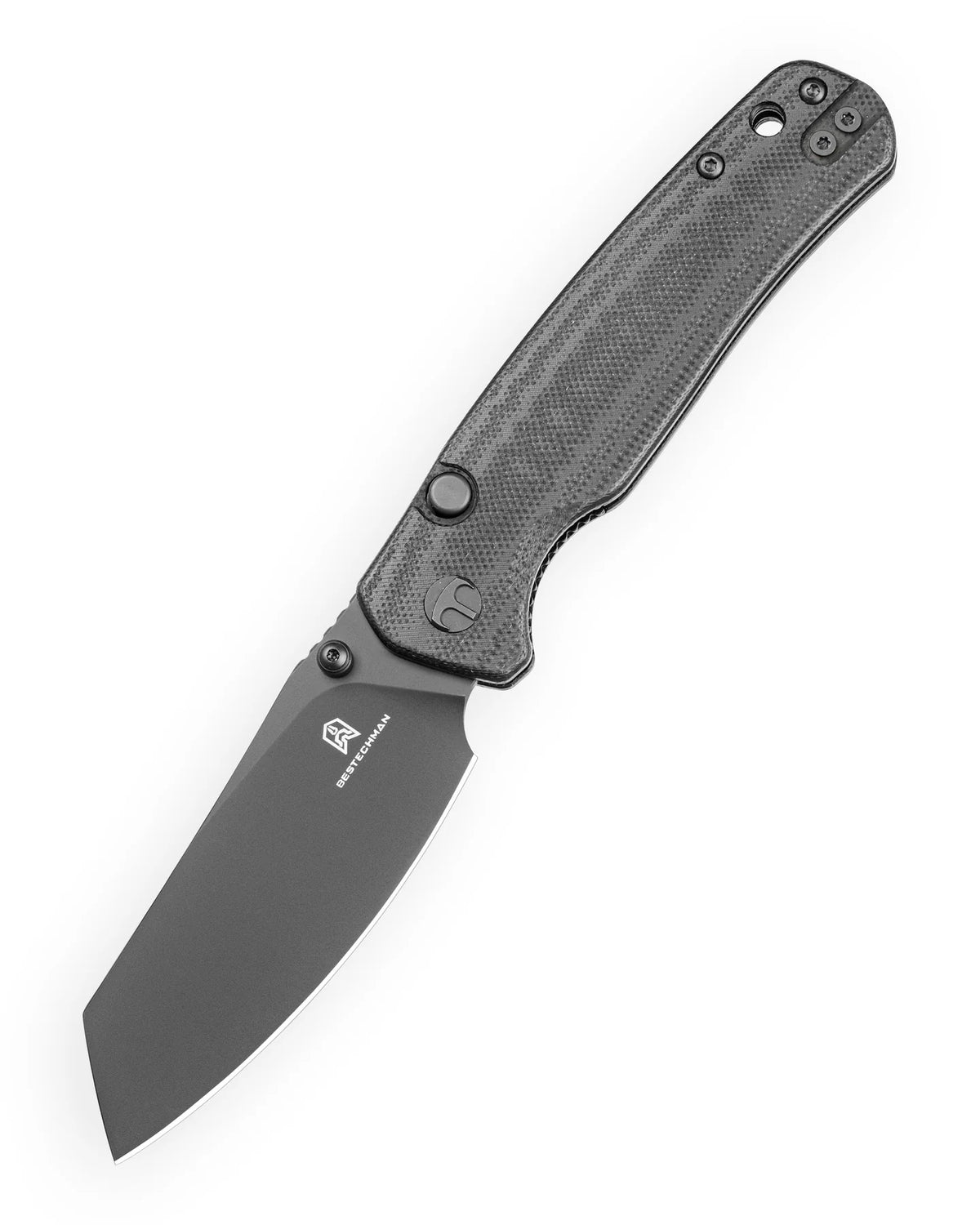 Bestechman Cicada's Wing ~ Button-Actuated Liner Lock Series: 3.15" High-Cobalt Steel