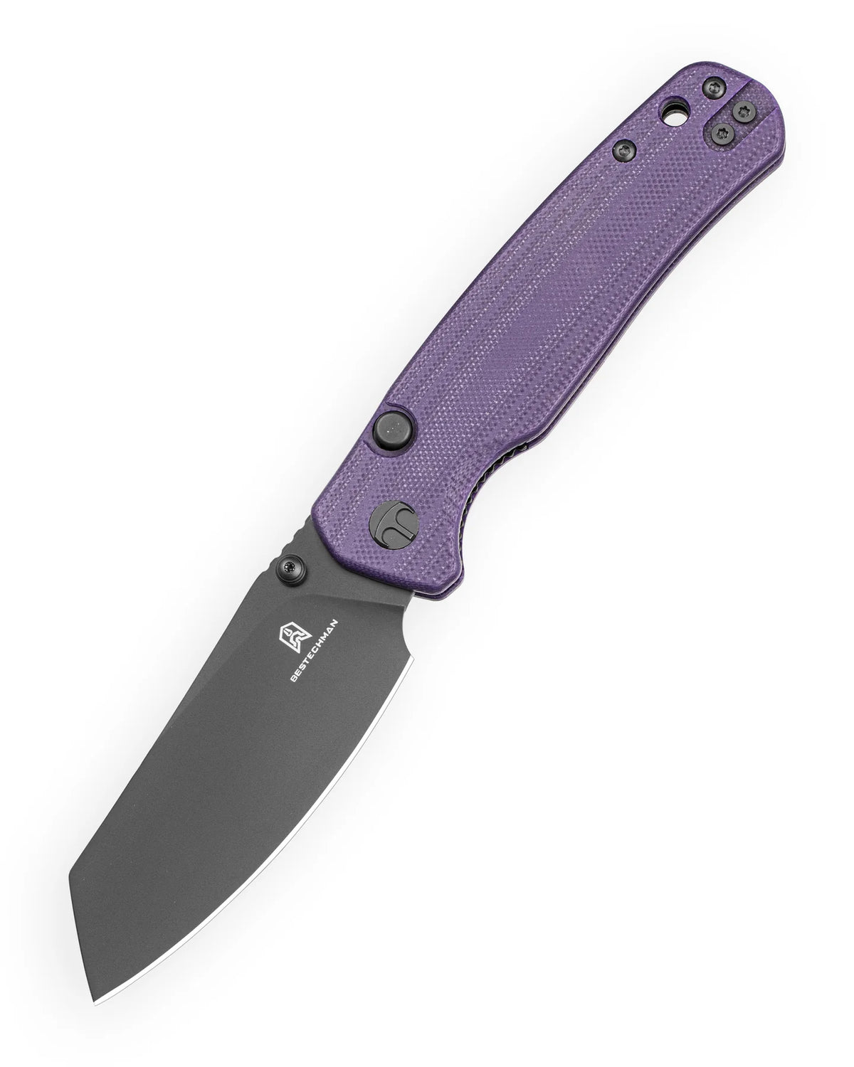Bestechman Cicada's Wing ~ Button-Actuated Liner Lock Series: 3.15" High-Cobalt Steel
