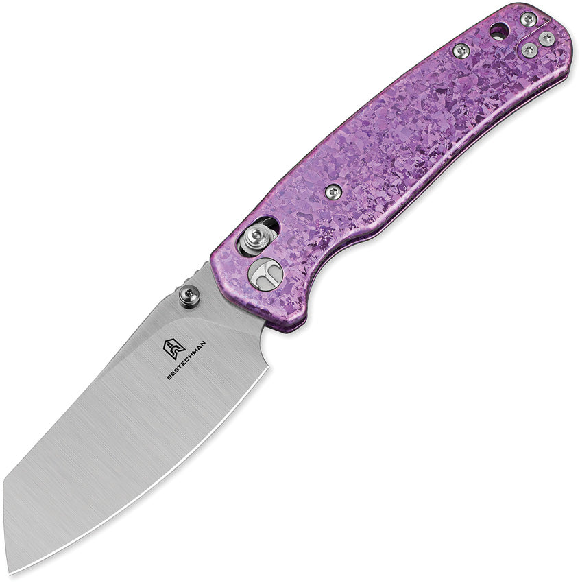 Bestechman ~ Cicada's Wing B-Lock – Satin MagnaCut & Crystallized Titanium