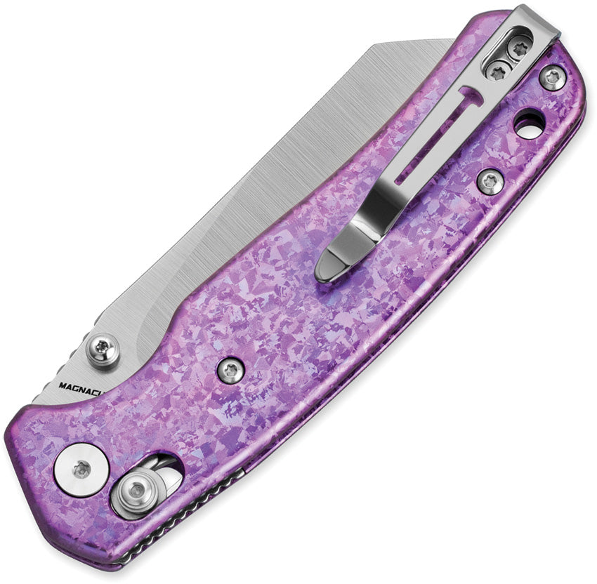 Bestechman ~ Cicada's Wing B-Lock – Satin MagnaCut & Crystallized Titanium