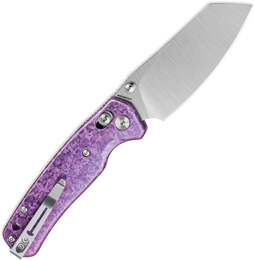 Bestechman ~ Cicada's Wing B-Lock – Satin MagnaCut & Crystallized Titanium