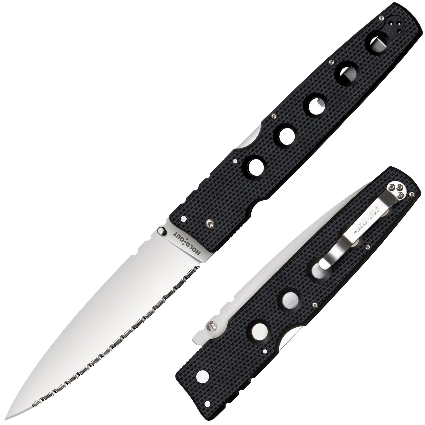 Cold Steel Hold Out 6" Tri-Ad Lock (Lynn Thompson Personal Vault Edition w/ COA)
