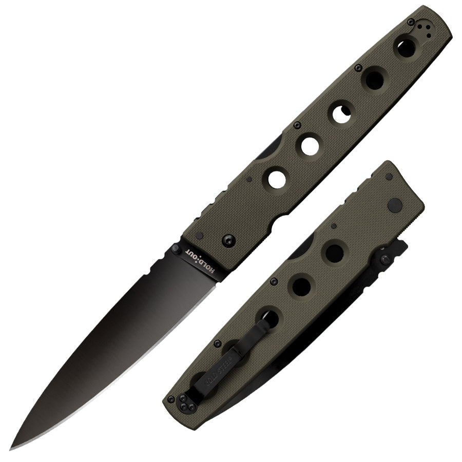 Cold Steel Hold Out 6" Tri-Ad Lock (Lynn Thompson Personal Vault Edition w/ COA)