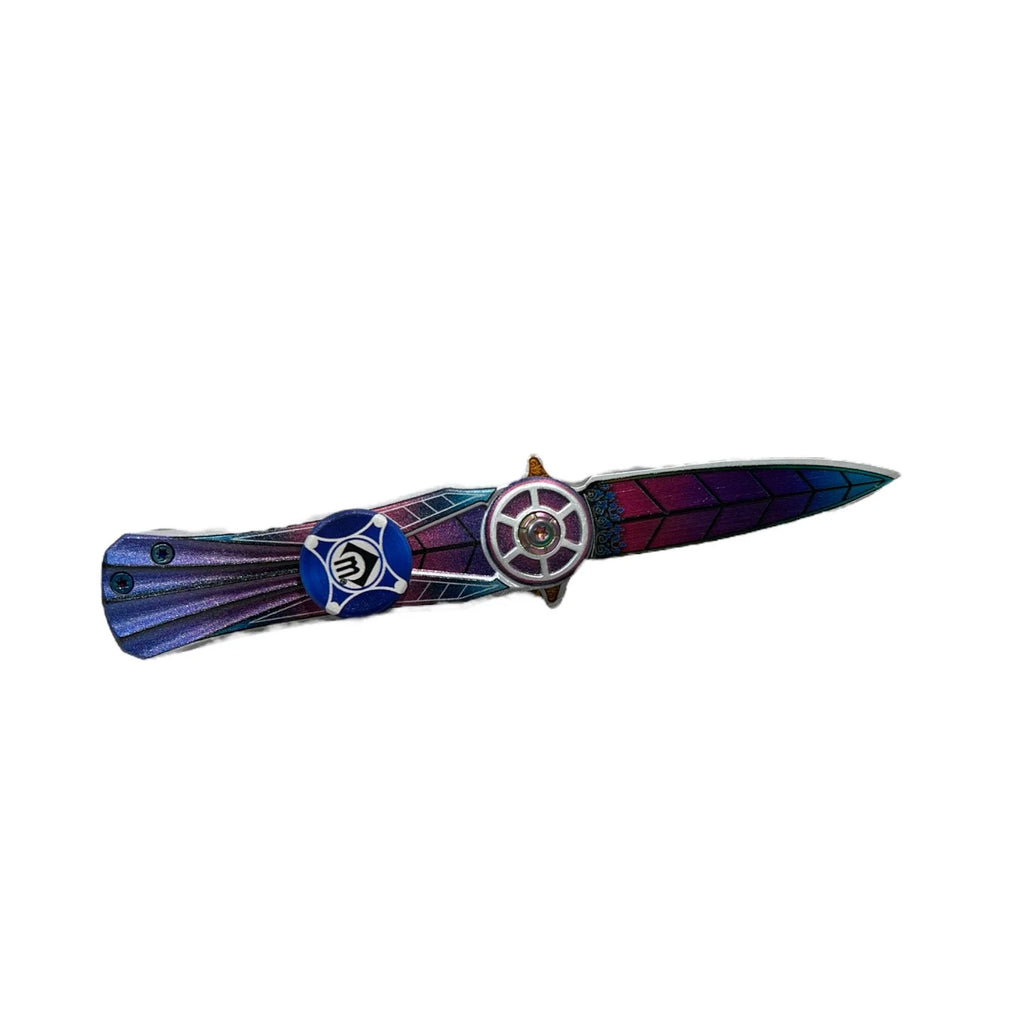 Chongming ~ EDC Fidget Spinner Knife ~ 440C/Ti