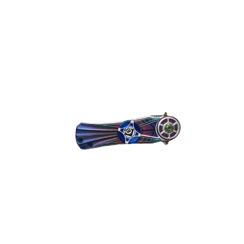 Chongming ~ EDC Fidget Spinner Knife ~ 440C/Ti