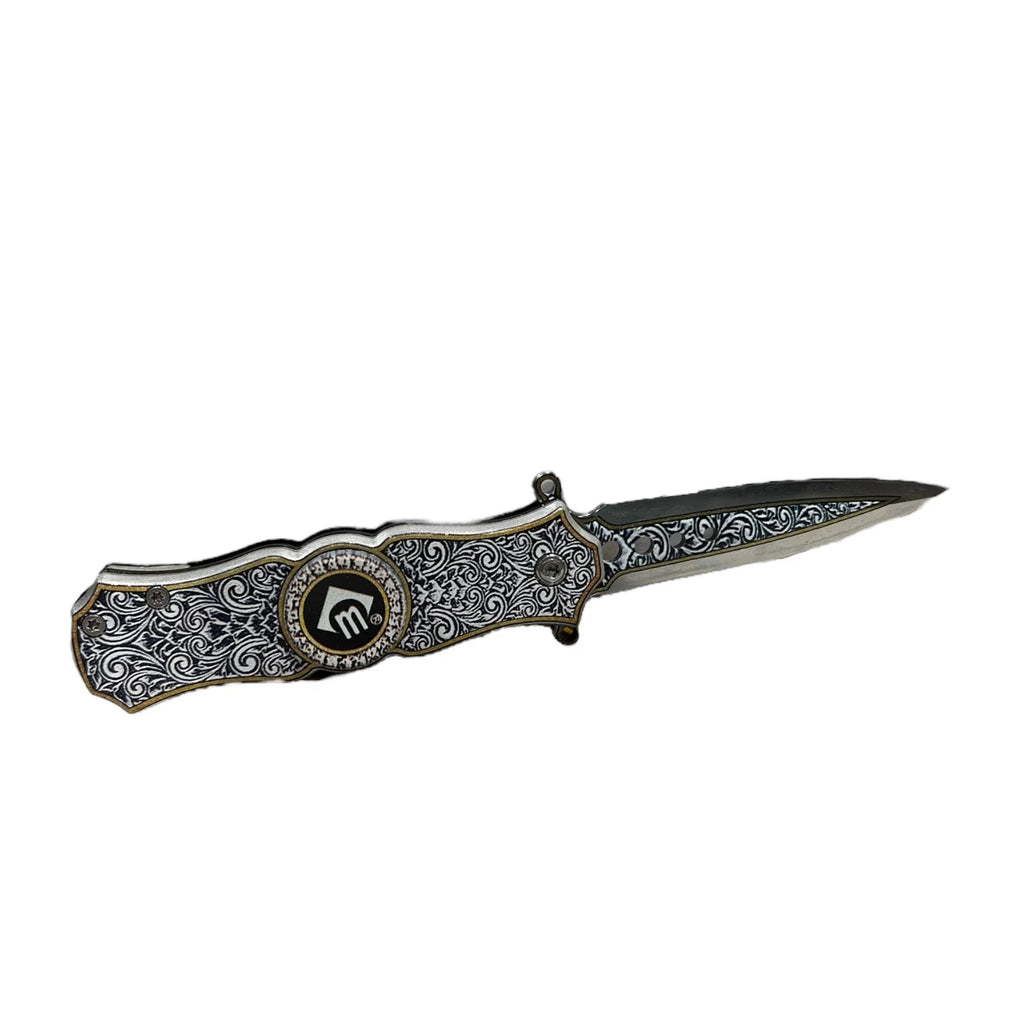 Chongming ~ EDC Fidget Spinner Knife ~ 440C/Ti