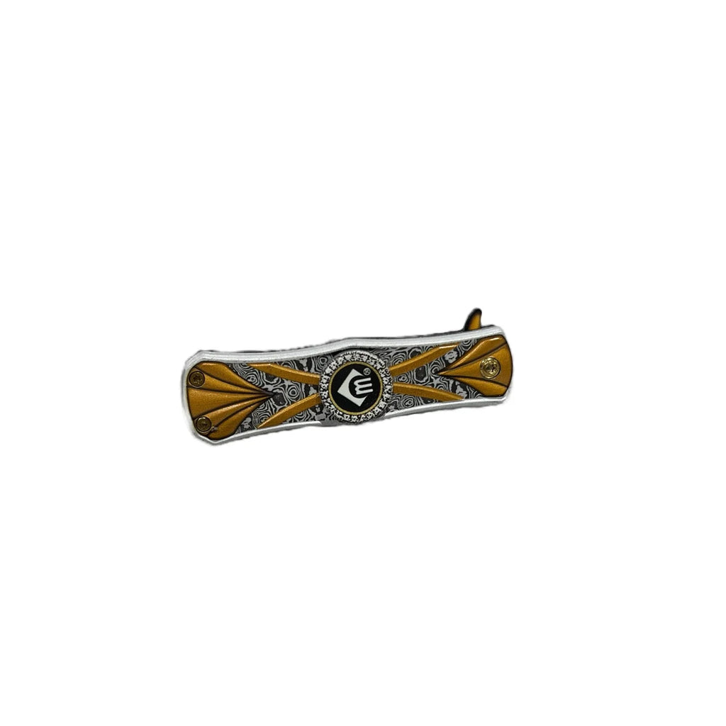 Chongming ~ EDC Fidget Spinner Knife ~ 440C/Ti