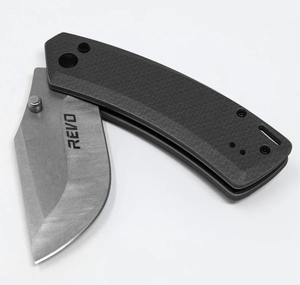 REVO Canyon Button Lock: 3.0" Wide-Belly Steel & High-Traction FRN