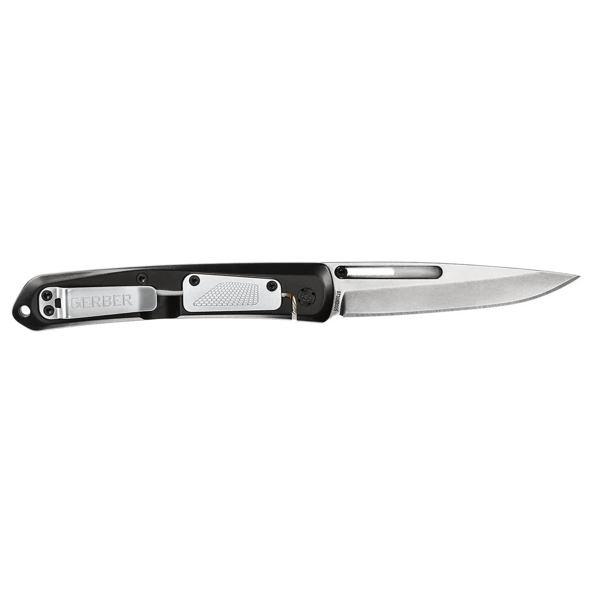 Gerber Affinity Frame Lock: 3.7" Drop-Point Steel & Machined Aluminum