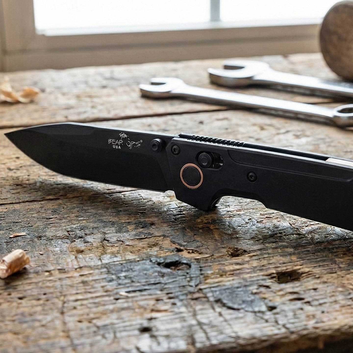 Bear & Son ~ Bear Ops Nekama™ I Aluminum Handle Knife