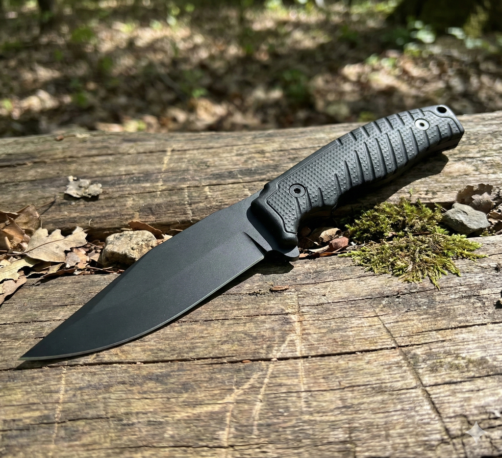 WithArmour ~ Fixed Blade Knife w/Sheath ~ WARG2E49