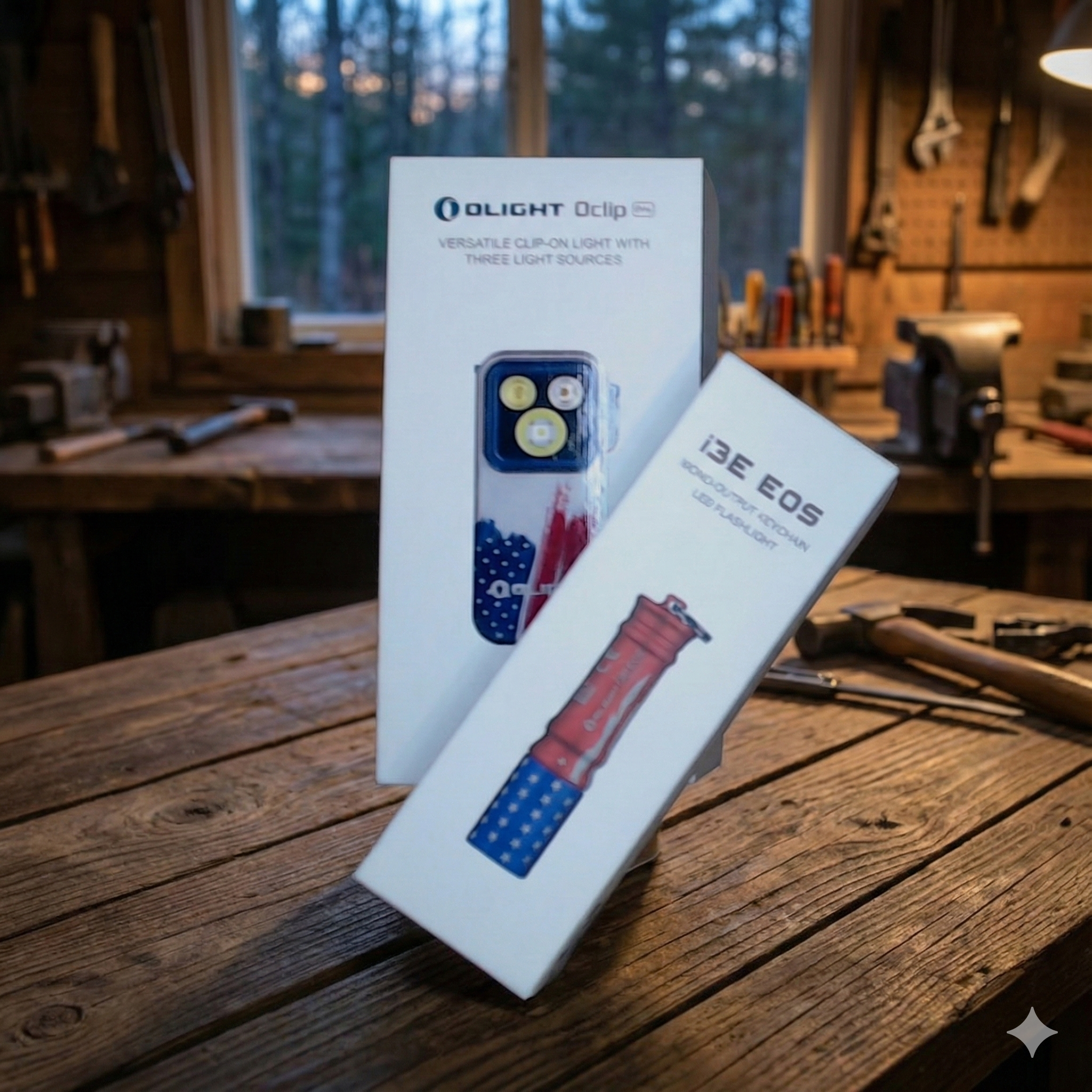 Olight ~ 'Merica Package ~ Oclip PRO & i3E