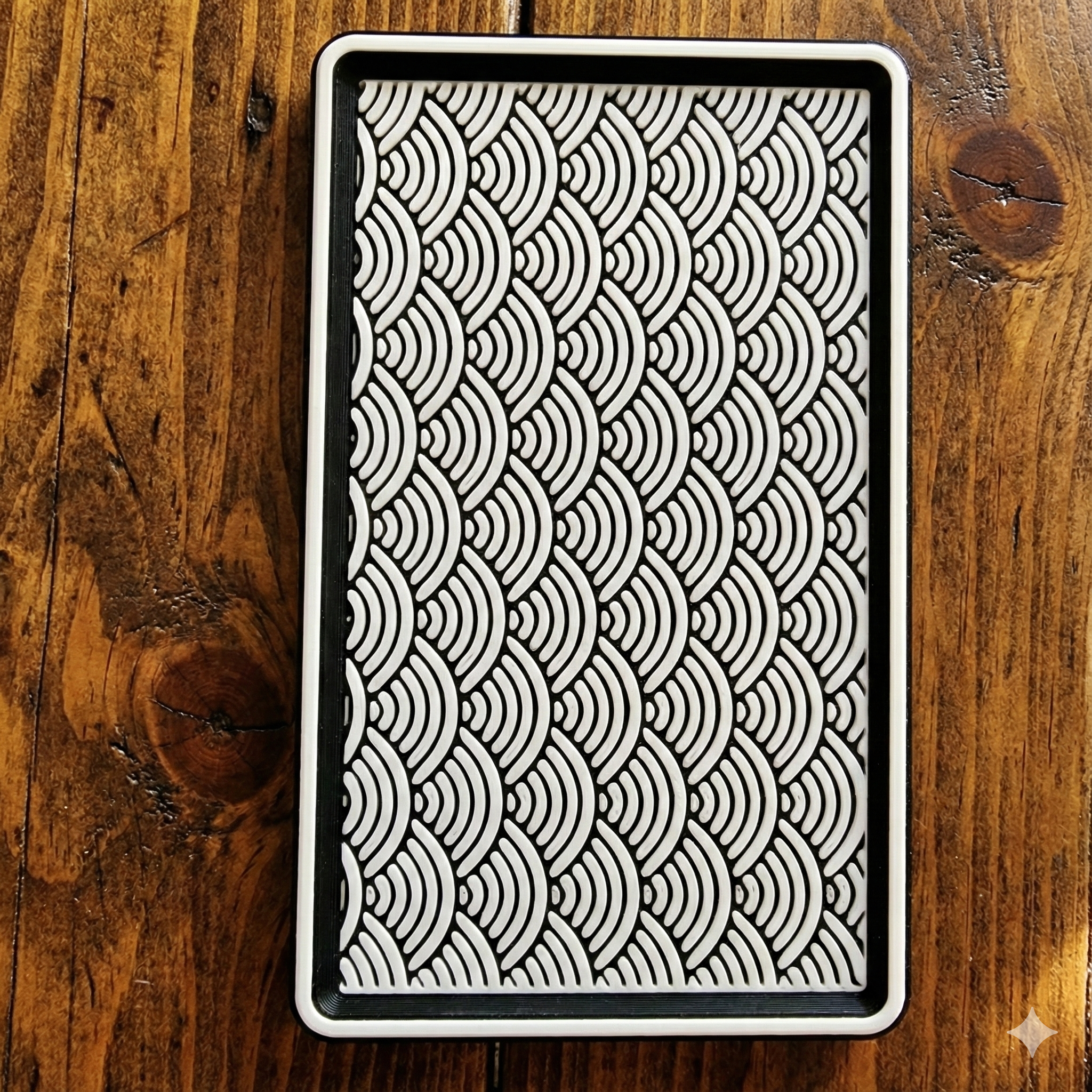 The "Land Nav" Topo EDC Dump Tray (7" x 4.5")