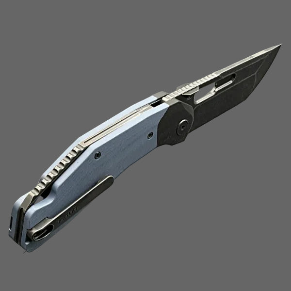 Ketuo Yakuza G-10 V2: 14C28N Carbon Fiber & G-10