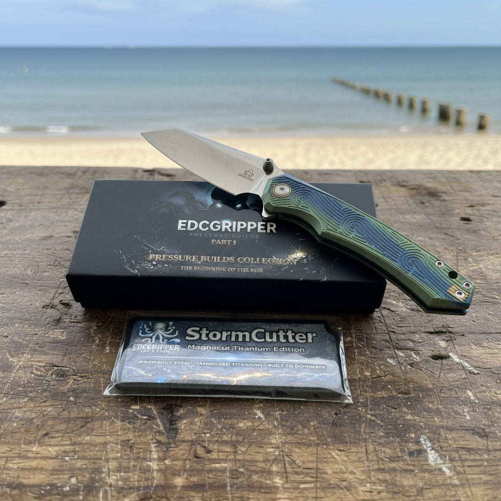 Stormcutter ~ EDC Gripper Exclusive ~ Magnacut/Ti Ano ~ #195/200