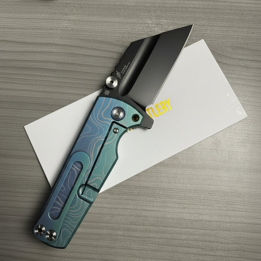 Artisan Cutlery ~ Dirtbag EDC Exclusive Proponent ~ S35VN/Ti