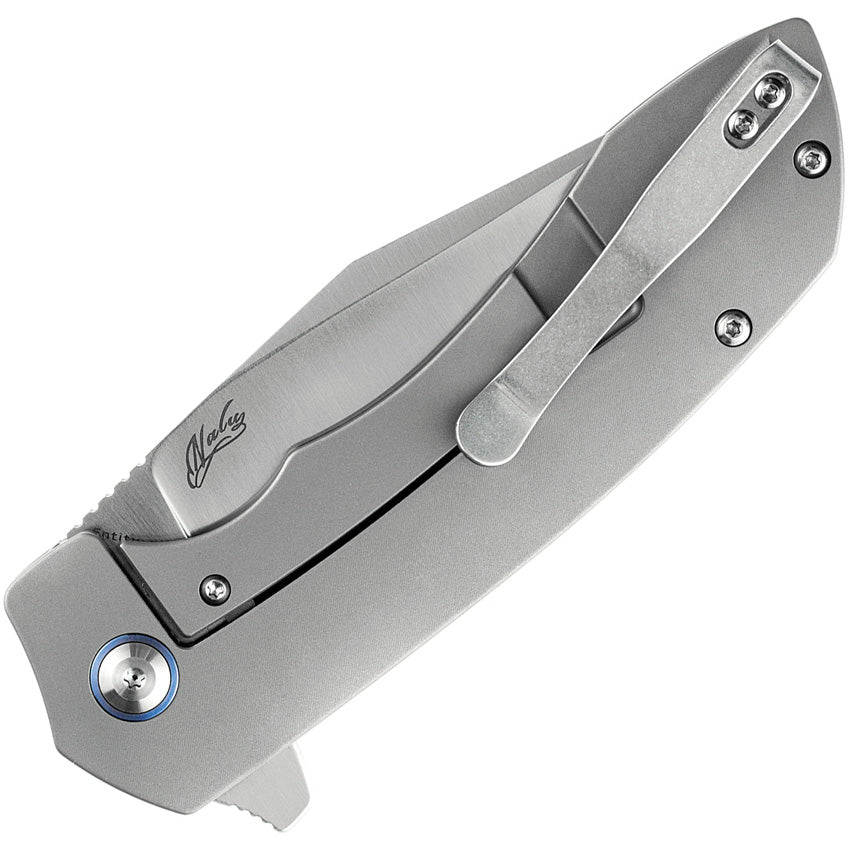 Kansept Entity Framelock Series: CPM-S35VN & Titanium