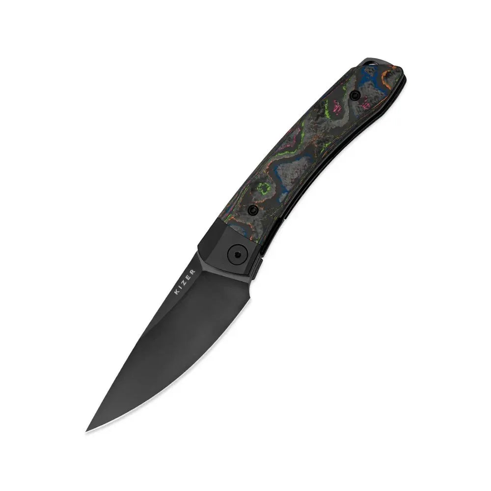 Kizer ~ Mini Momo ~ S35VN/Ti 80's Camo