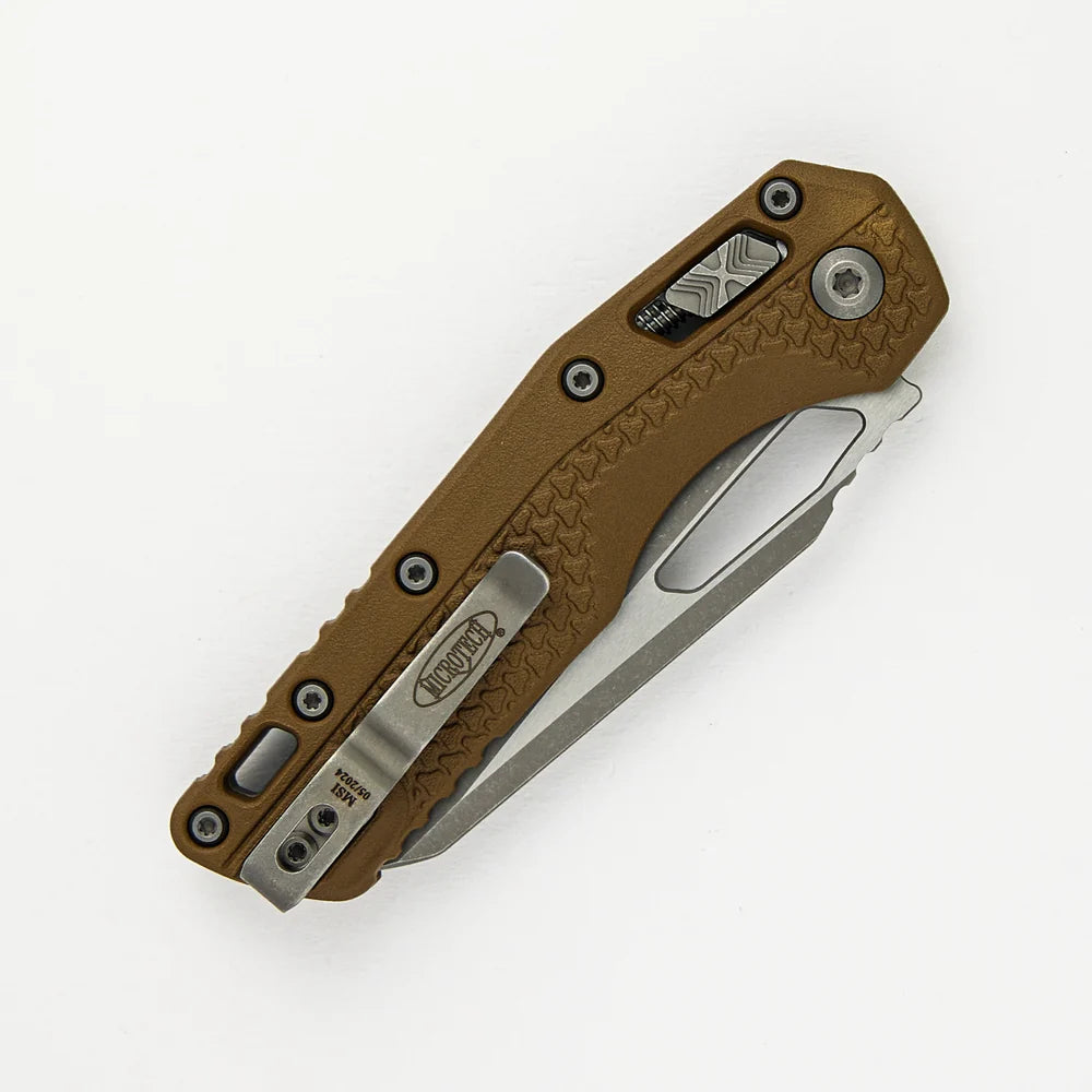 Microtech MSI ~ S/E Tri-Grip Dark Earth ~ M390/Polymer