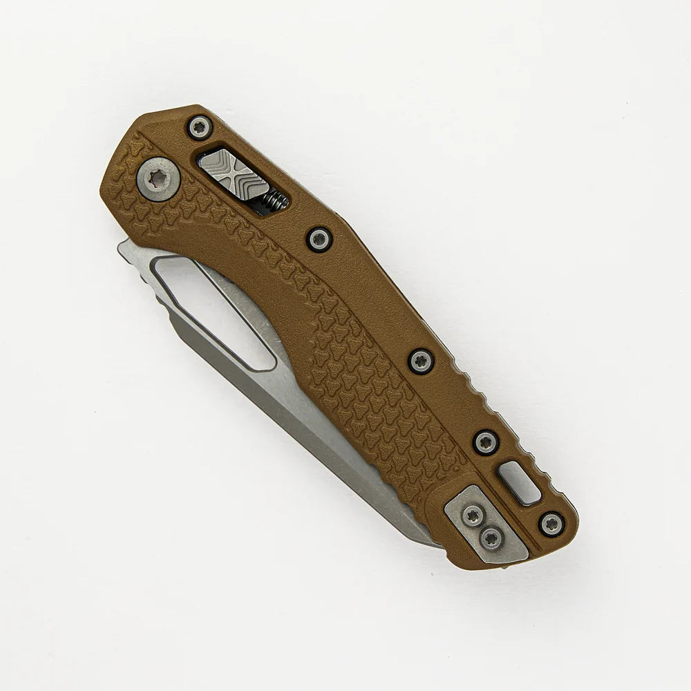 Microtech MSI ~ S/E Tri-Grip Dark Earth ~ M390/Polymer